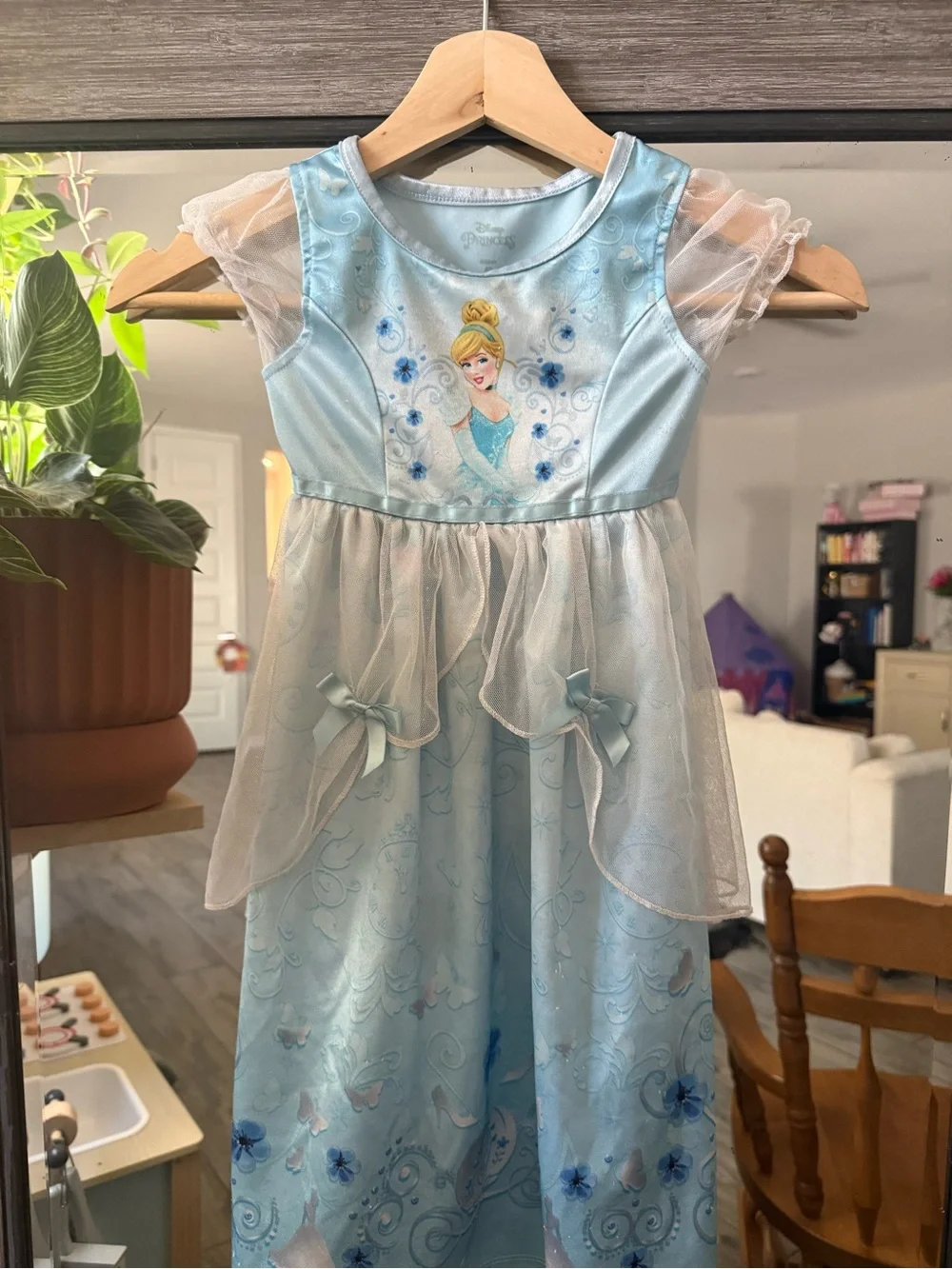 Prince Light Blue Cinderella Princess Nightgown for Kids
